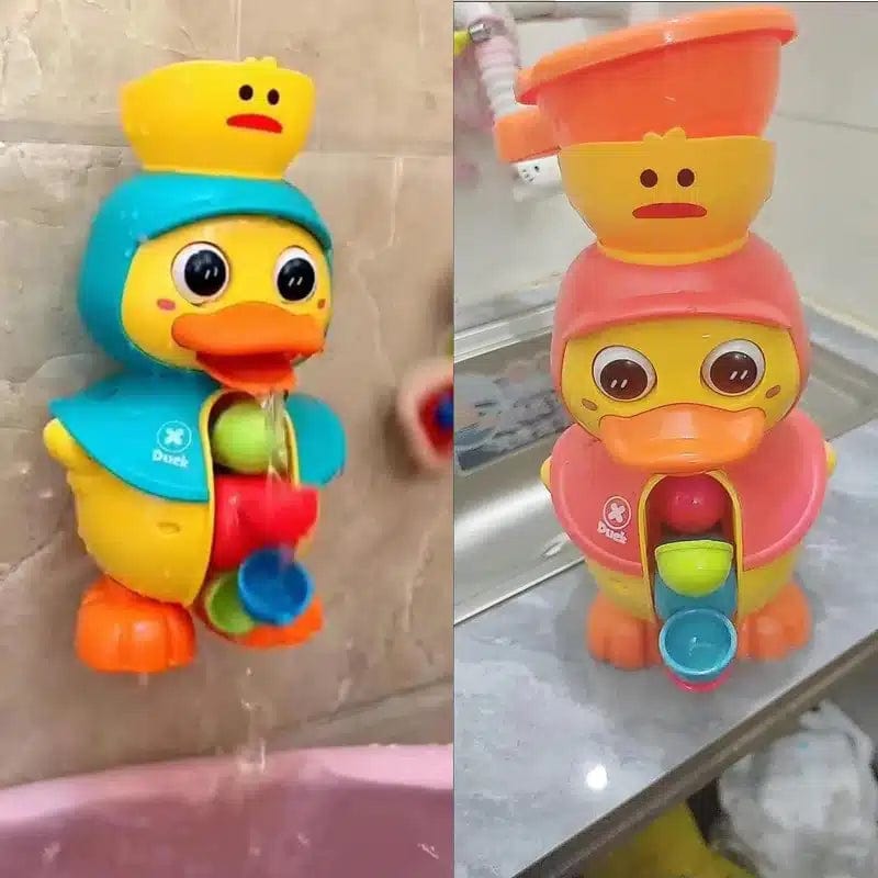 Cute Duck Shower and Bath Toy with Suction Cup