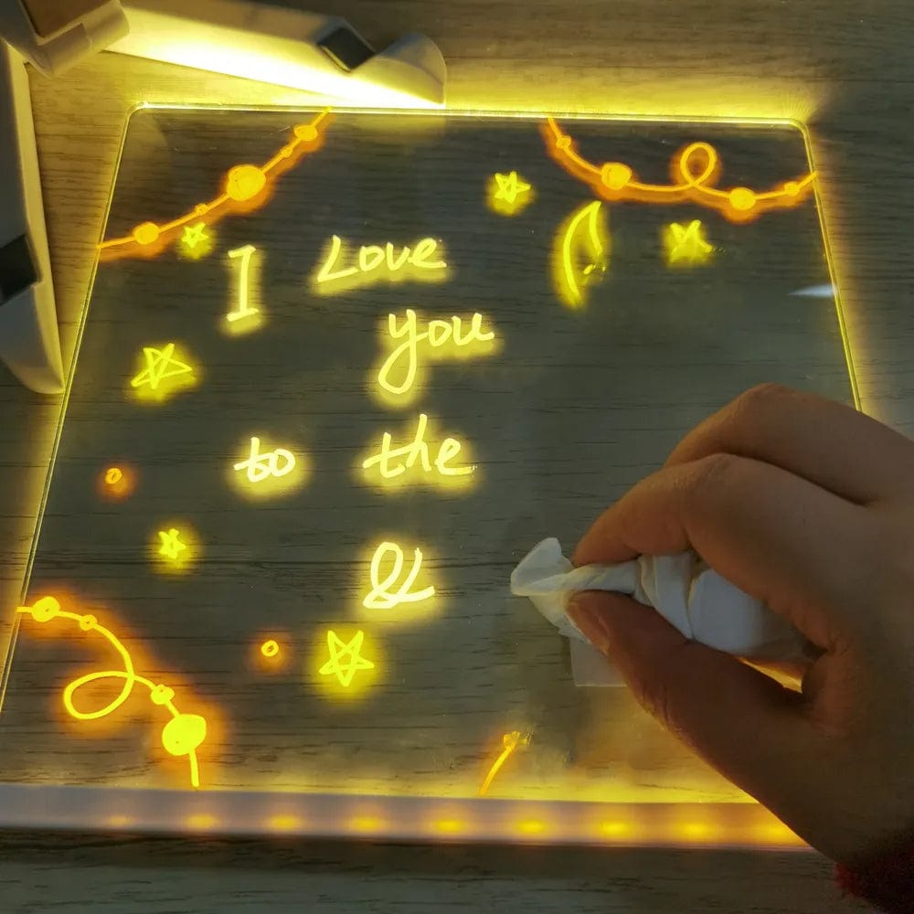 Drawing Light™ - Illuminated Imaginations - Drawing Board