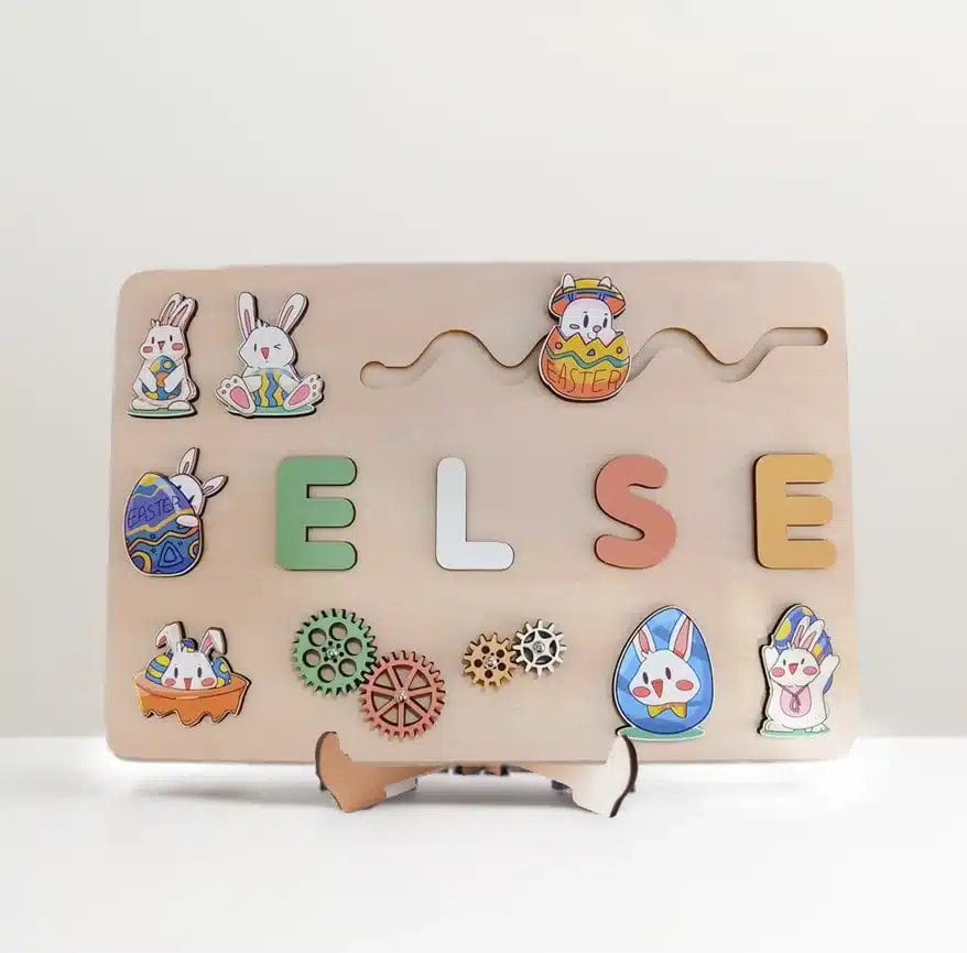 Easter Personalized Name Puzzle - Special Easter Edition