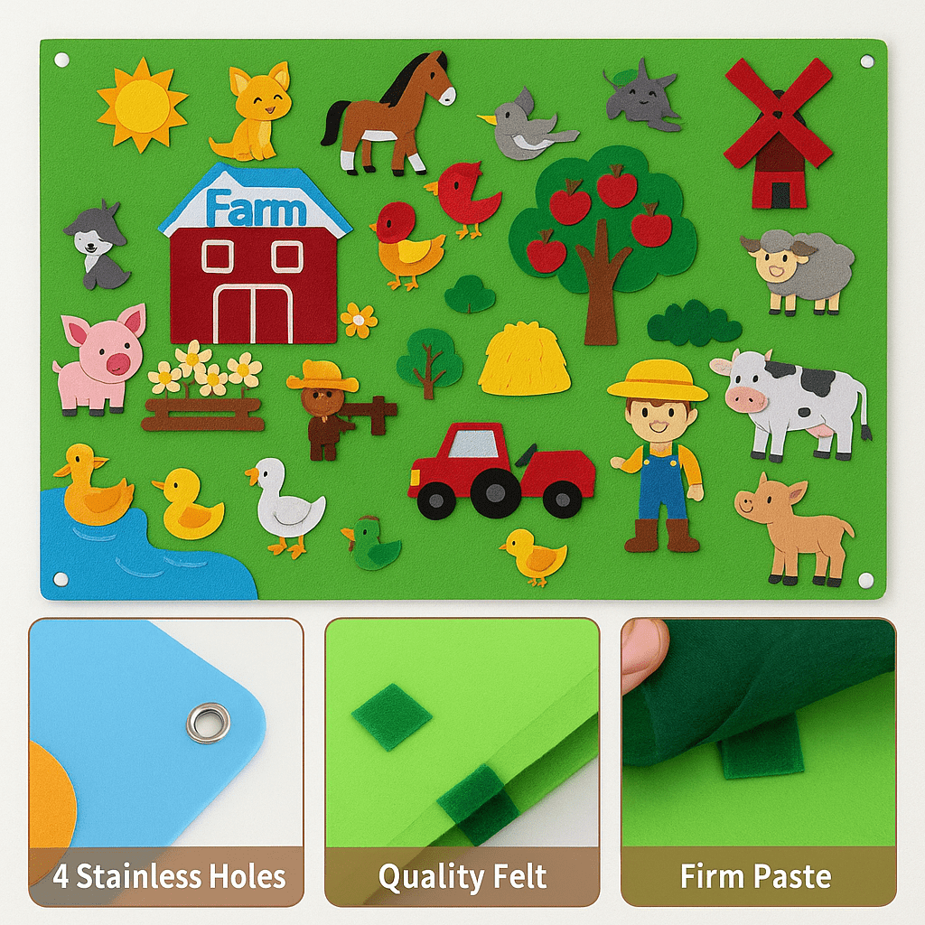 FeltBoard™ – Endless Joy of Discovery and Play!