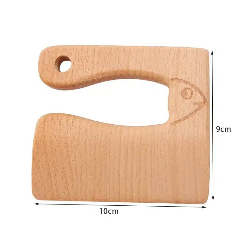 Fish style Wooden Knife for Children