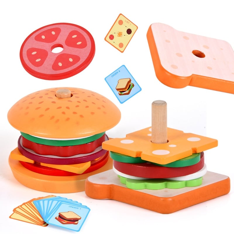 Hamburger Stacking Game