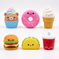 Cute Squishy Mochi Food Squishies (6 Pack)