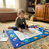 100x80cm Magic Water Drawing Mat with Reusable Pens - Mess-Free Art