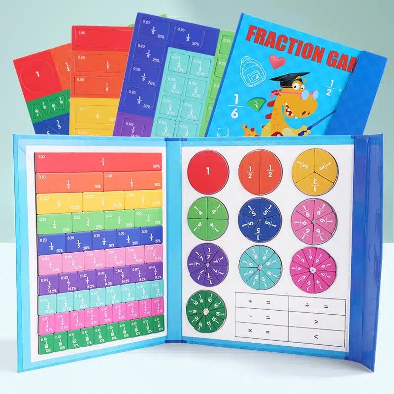 Magnetic Learning Game for Fractions