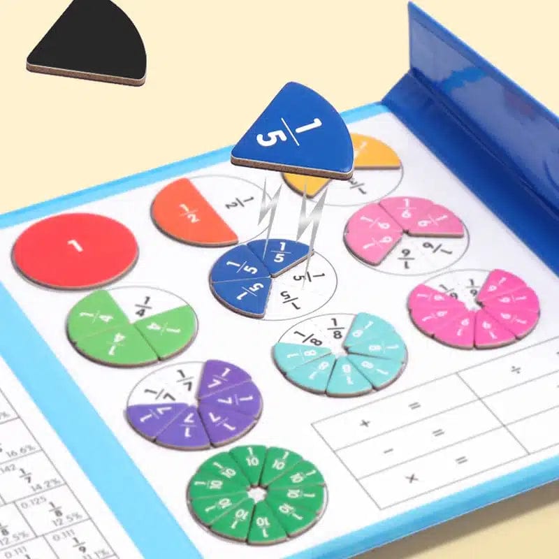 Magnetic Learning Game for Fractions