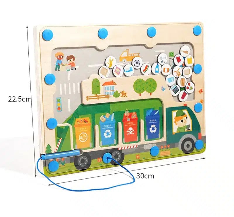 Magnetic Sorting Wooden Game for Children