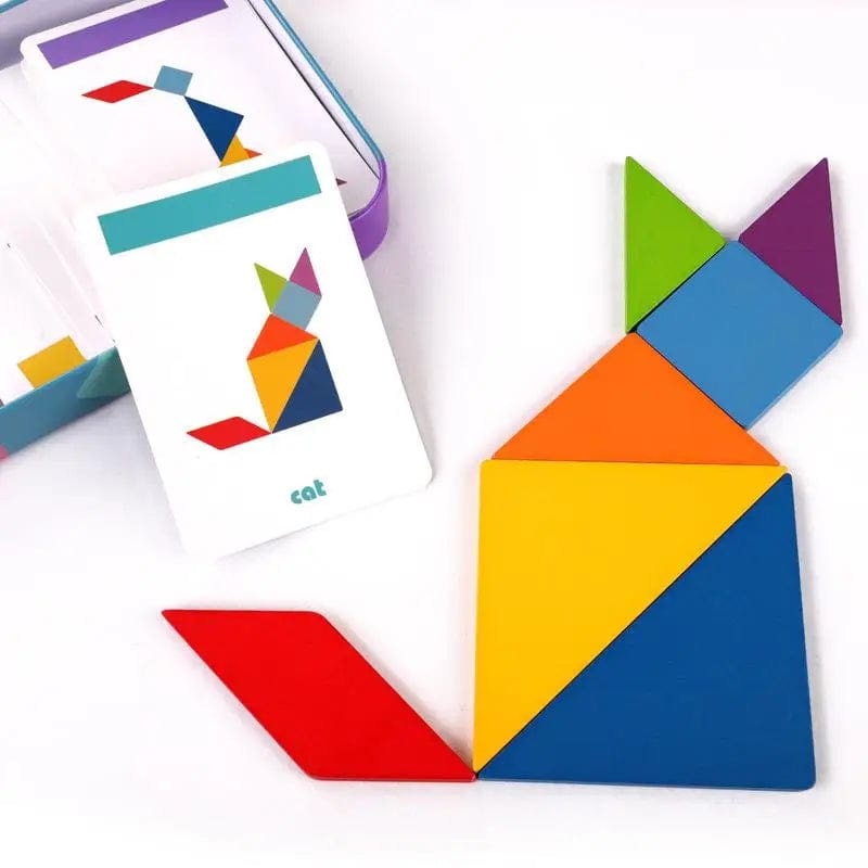 Magnetic Tangram Puzzle Book