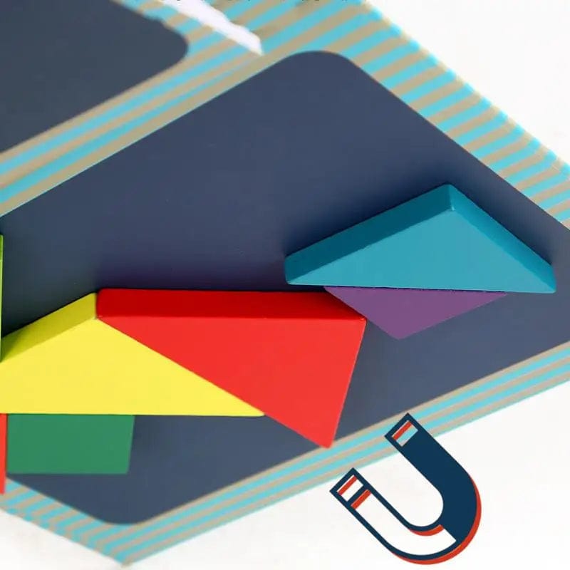 Magnetic Tangram Puzzle Book