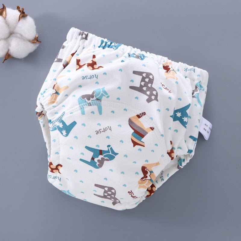Medium / Little-horse Reusable Potty Training Pants