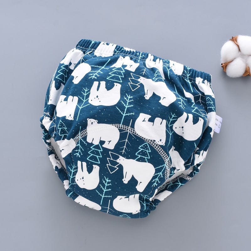 Medium / Polar-bear Reusable Potty Training Pants