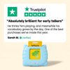 Trustpilot 5-star review: Absolutely brilliant for early talkers - Sarah M., Verified