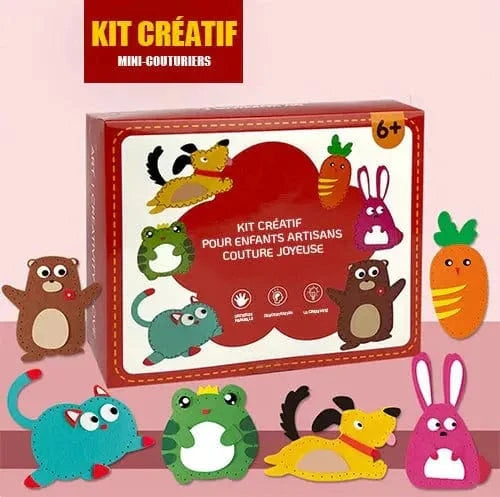 Mini-Couturier: V 2 (6 X Animal Patterns) Mini-Couturier™ – My Sewing Bag Kit