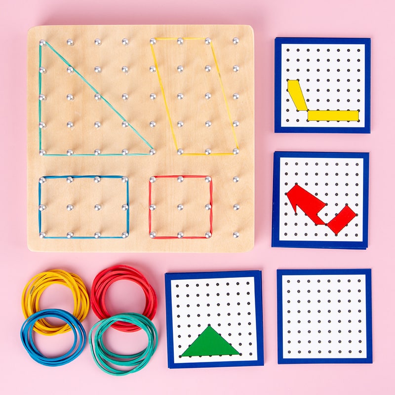 Montessori Elastic Board