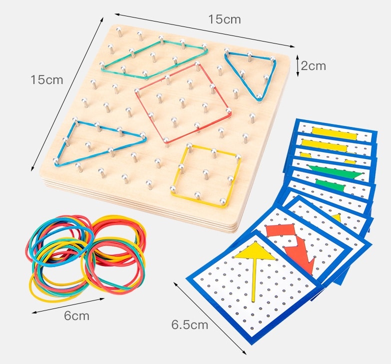 Montessori Elastic Board