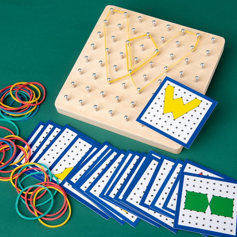 Montessori Elastic Board