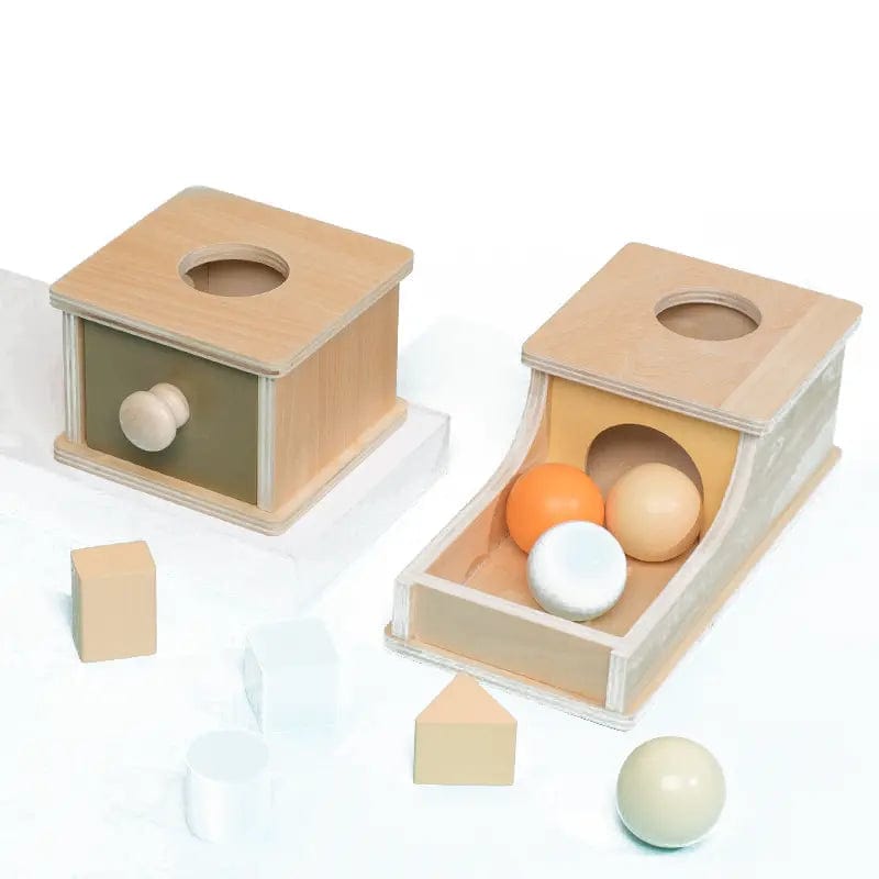 Montessori Object Permanence Box - Balls