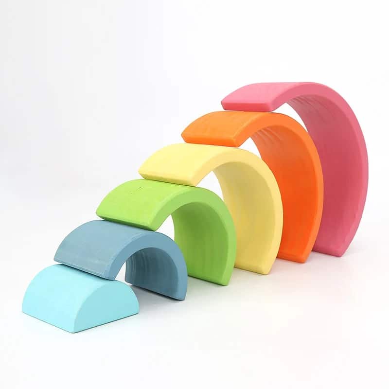 Montessori Wooden Rainbow