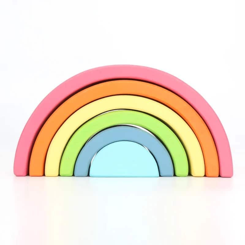 Montessori Wooden Rainbow