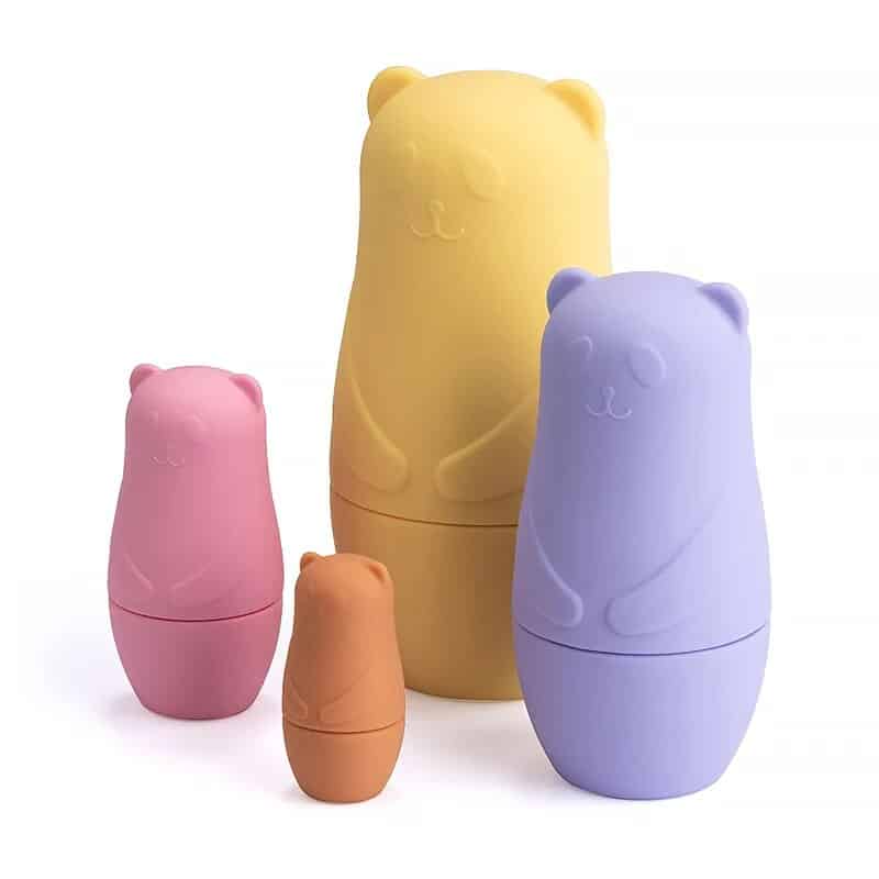 Multicolor Silicone Little Bears