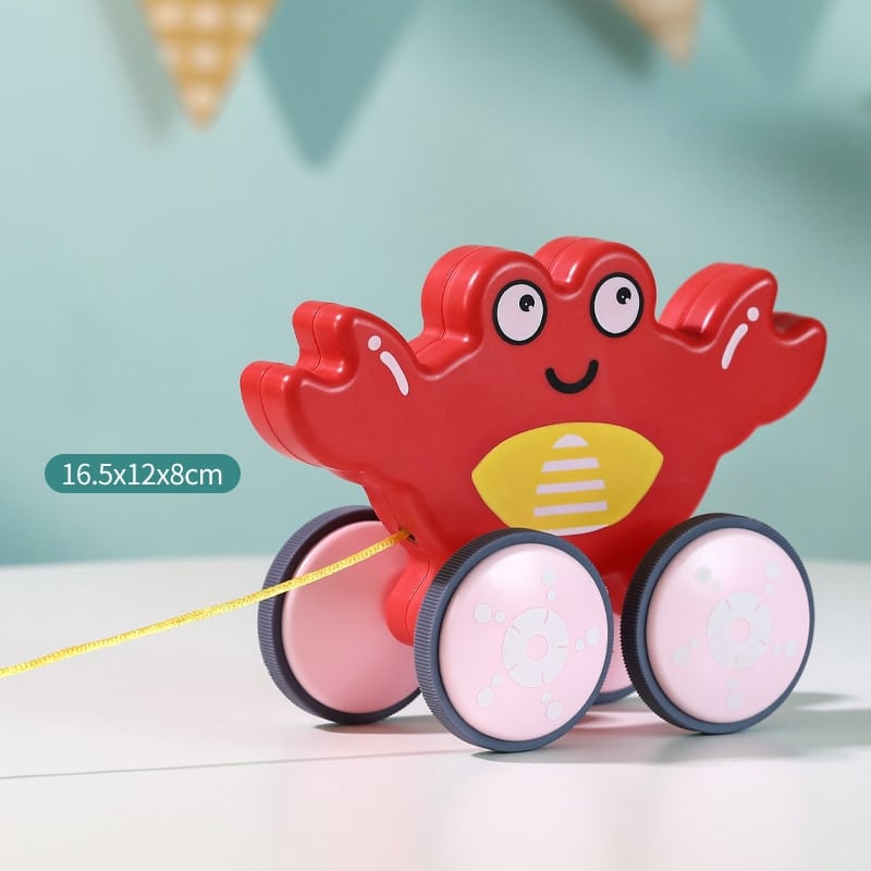 Pull-along toy - Crab