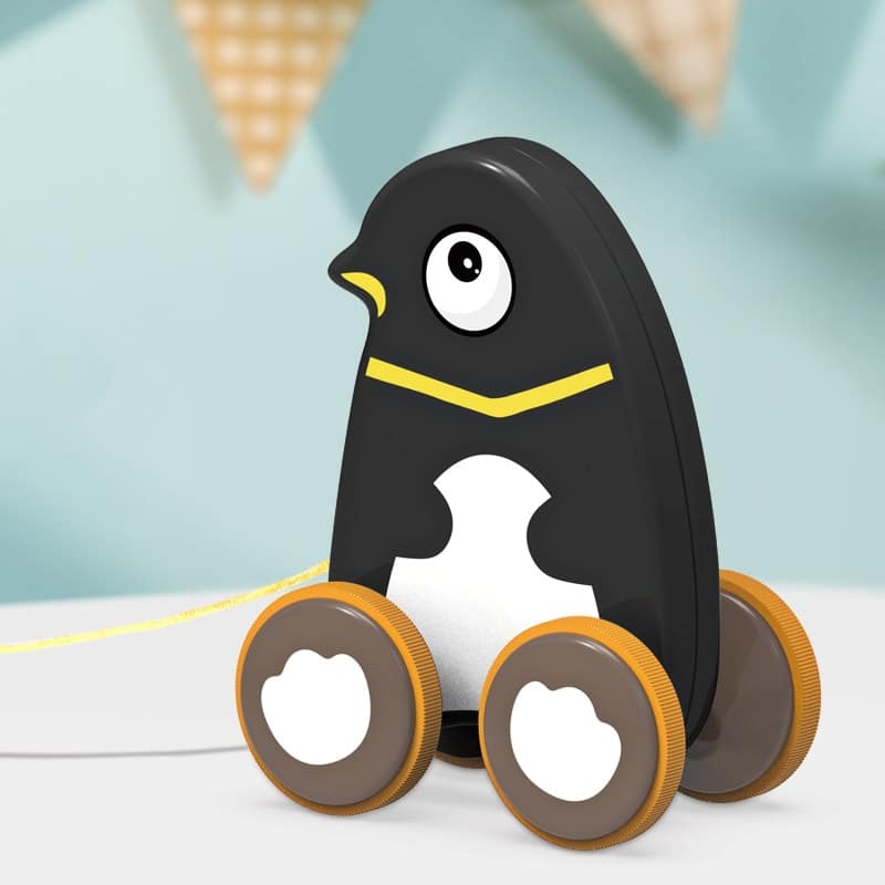 Pull-along Toy - Penguin