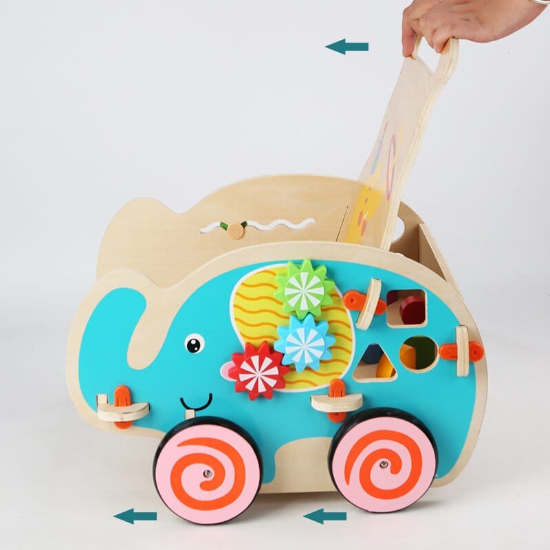 Walker Push Cart - Elephant