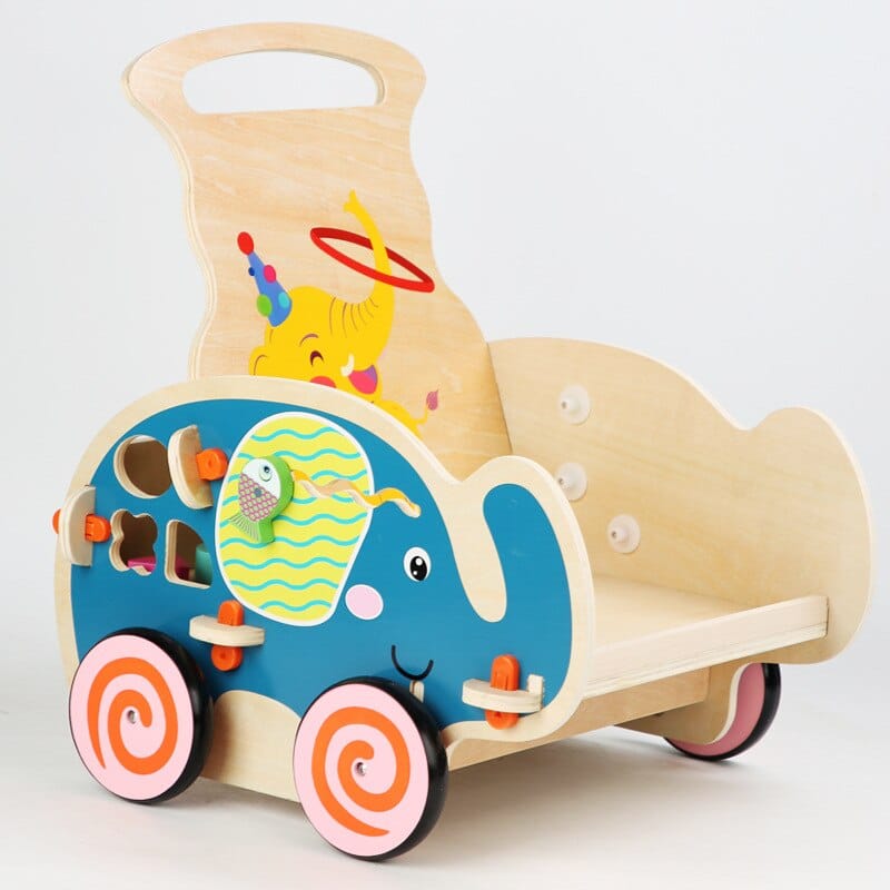 Walker Push Cart - Elephant