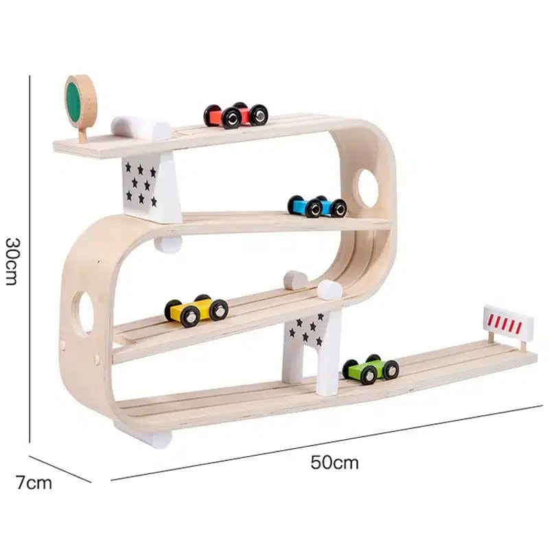 Wooden Car Circuit for Kids