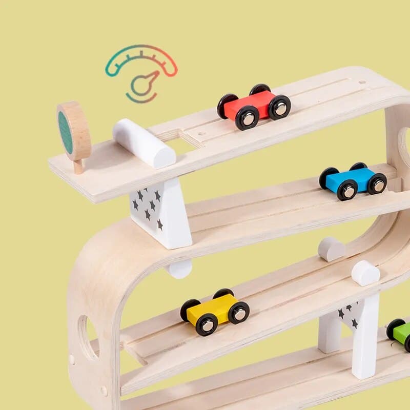 Wooden Car Circuit for Kids