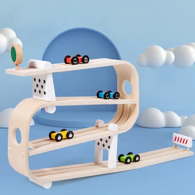 Wooden Car Circuit for Kids