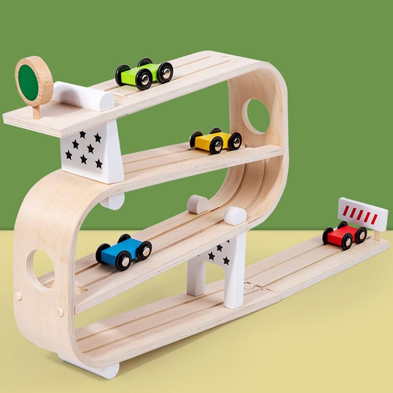 Wooden Car Circuit for Kids