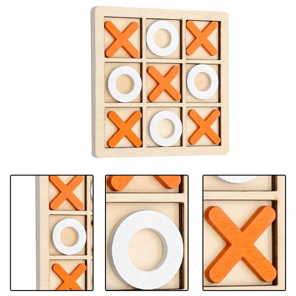 Wooden Tic Tac Toe